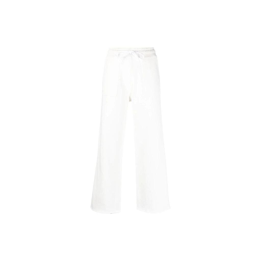 Polo Ralph Lauren SS23 Solid Drawstring Waist Casual Sports Pants Women pants White 211892616-002