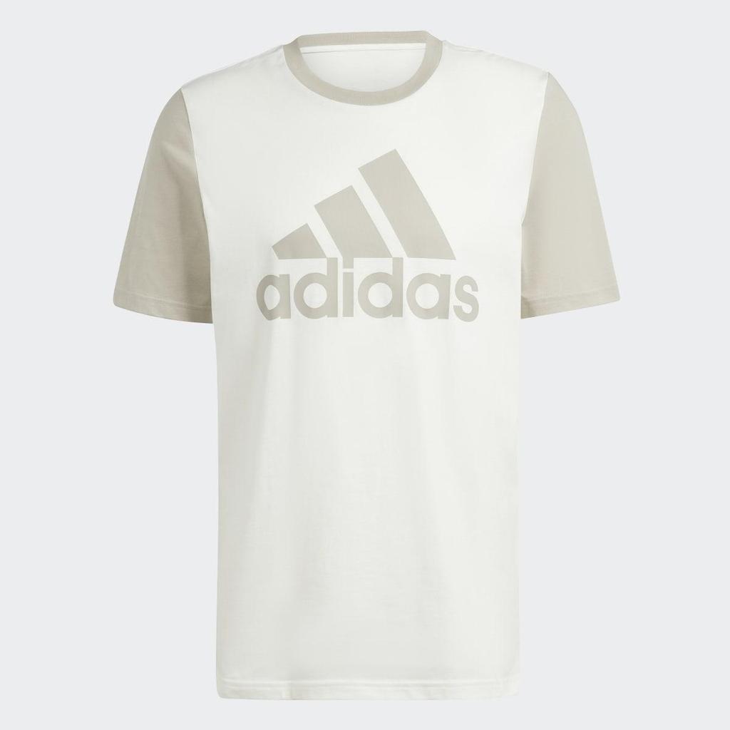 Adidas Essentials Big Logo T-shirt cotton White