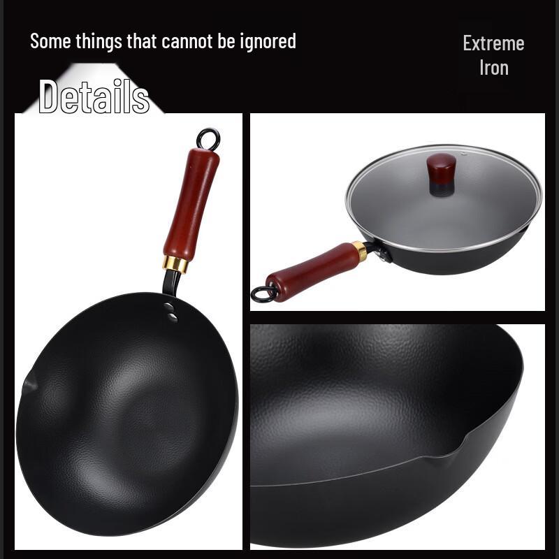 Mini Hand-Forged Wrought Iron Pan