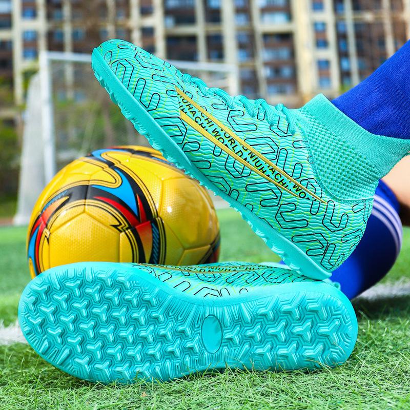Football Shoes Men's and Women's Spikes AG Special Training TF Broken Nails Students Youth Game Sports Shoes