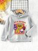 Sudadera con Capucha para Niños-Estampado Five Nights At Freddy's Fnaf-Camiseta con Capucha Casual de Manga Larga para Preescolares y Adolescentes