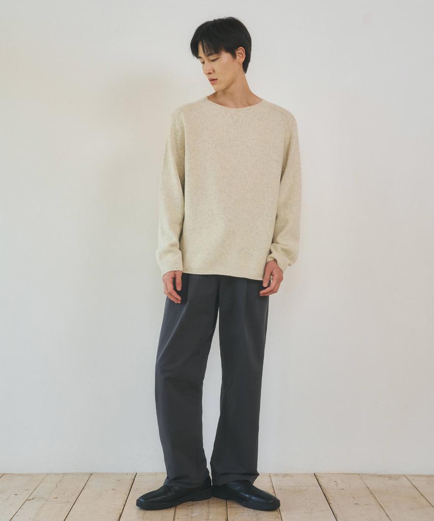 Wednesday Oasis Always Relax Wool Round Knit (4 Colors)