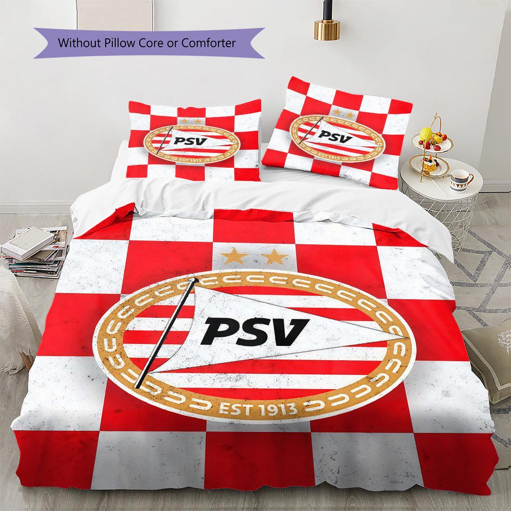 PSV logo  Pattern Bedding Quilt Set Quilt Cover Pillowcase Home Decoration Birthday Gift (1 * duvet cover + 2 * pillowcase, without core)
