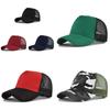 Cl761-1 Black Cotton Baseball Cap Breathable Sun Hat Adjustable Size For Men And Women