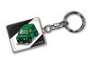 MKJP Custom Keychain for Suzuki Jimny Black Green Car Color JB64, Base,