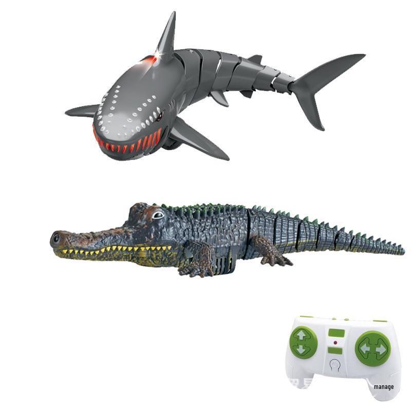 Bionic Shark Crocodile Spider Electric Fish Remote Control Toy