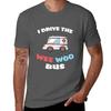 I Drive The Woo Woo Bus Tshirt Sun Block Outdoor Tshirt