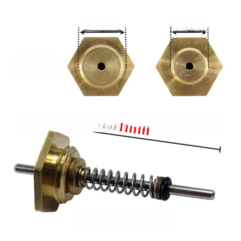 Universal Gas Water Heater Valve Assembly with Gas Linkage, Ejector Pin, 10/12mm Hex Nut, Spring Pin.