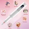 Portable Nail Drill Electric File Rechargeable Nail File with Bits for Acrylic Gel Removing Nails for Manicure Salon Home