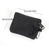 1PC Mini Purse Key Pouch, Casual Style Nylon Zipper Sports Storage Bag, Small Hanging Card Holder, Card Bag, Waist Bag