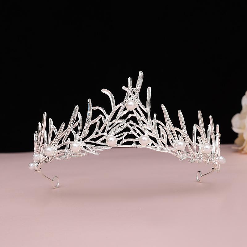 Children's Crown Hair Accessories  Cute Princesses Girls  Water Diamond King Crown Hair Bands Birthday Gifts for Girls Baby Headbands and Headwear