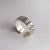 Vintage Poker Card Inspired Hip Hop Adjustable Ring Unisex Jewelry Perfect for Music Festivals and Casual Event