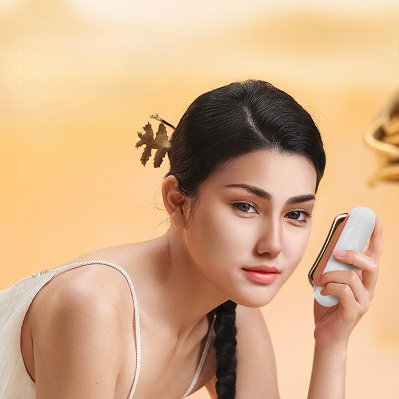 Beauty Meridian Instrument Push Scratch Massage Household Face Lift Firming Rejuvenation Brass Introduction Beauty Instrument