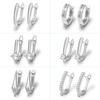 1 Pair Gold Plated Accessories for Earring Jewelry Making DIY Handmade Wedding Earrings Clasps Earring Hooks Eawires