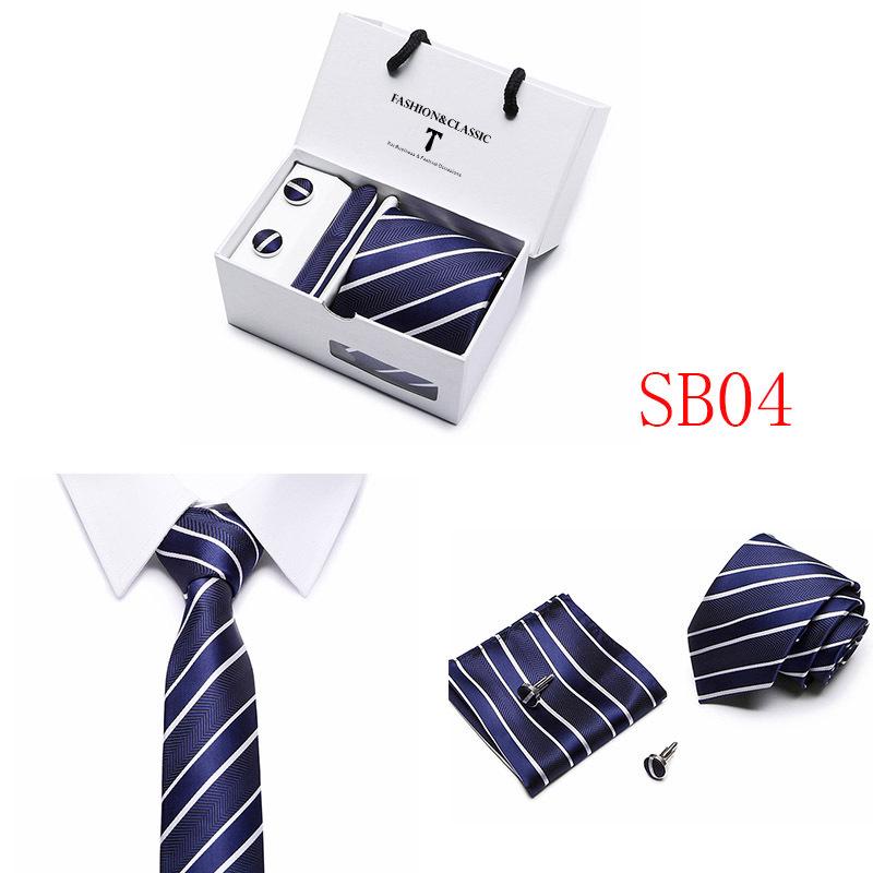 Men's 5-Piece Tie Gift Box: Formal & Wedding Attire