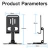 KEYSION Metal Aluminum 360° Rotation Tablet Holder Folding Universal Phone Bracket Adjustable Desktop Stand For iPad And Phone