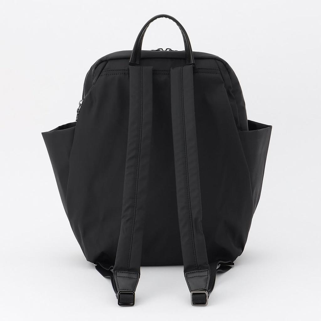 Izac Travel Nylon Black Daypack, Taffeta, 2004006, (10)