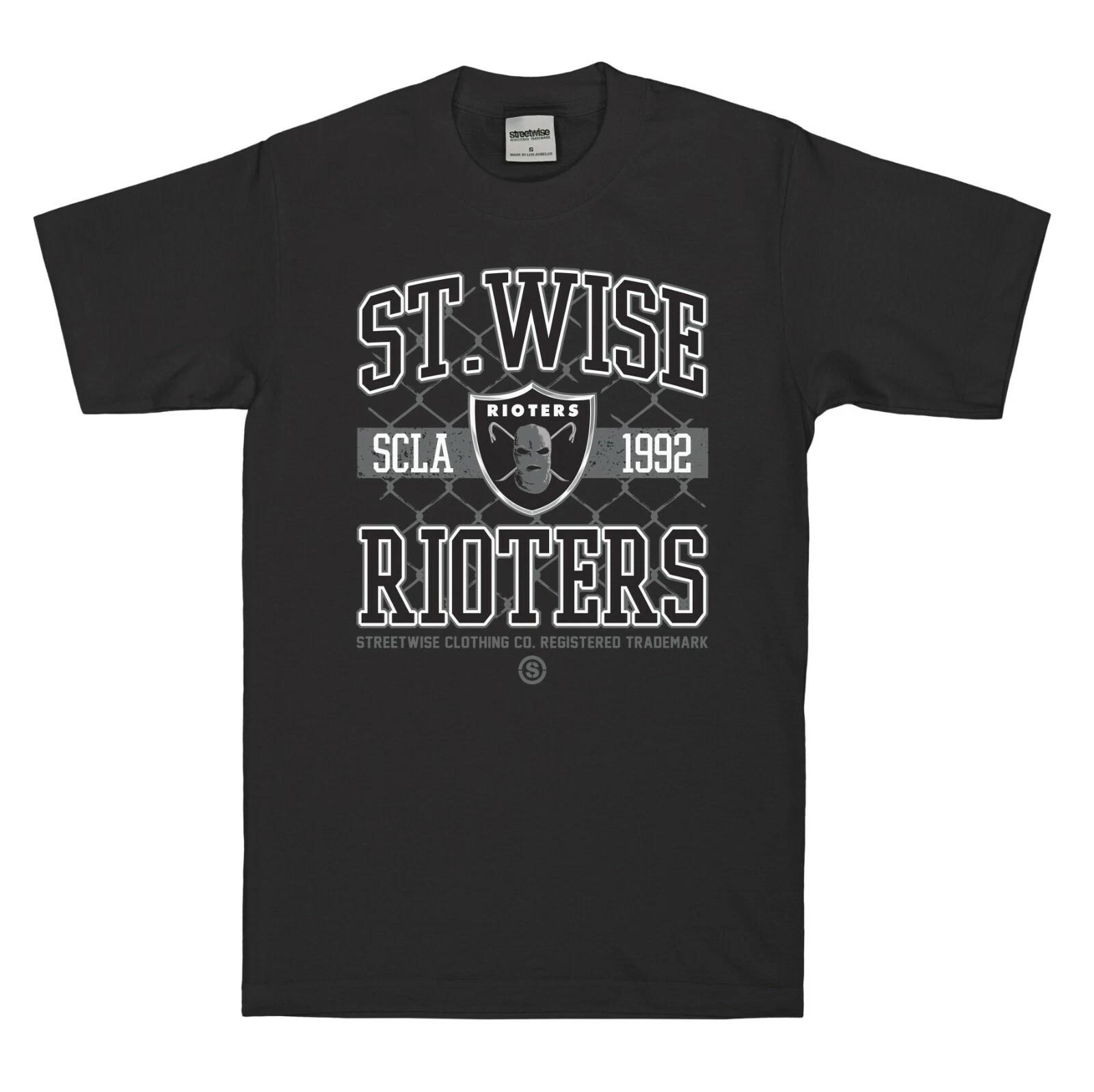 STREETWISE GRID IRON T-shirt Urban Streetwear Tee Men s Black NWT 3XL