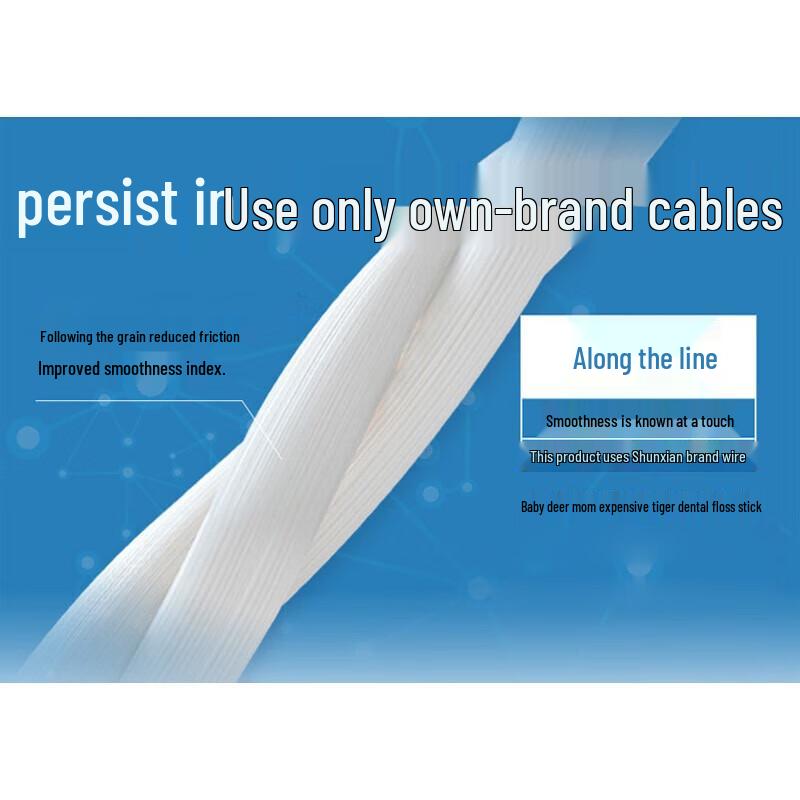 FAWNMUM Youth Individually Wrapped Dental Floss Picks