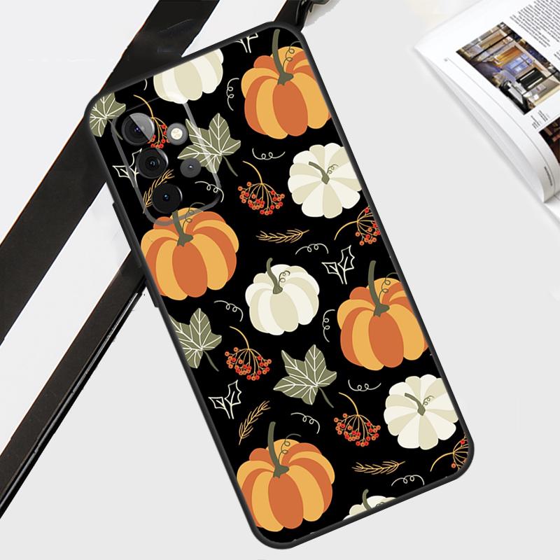 Autumn Pumpkins Case For Samsung Galaxy A06 A56 A36 A26 A16 A54 A34 A14 A12 A22 A32 A52 A13 A53 A15 A35 A55