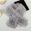 Autumn Winter Soft Plush Fluffy Fur Scarf Thicken Warm Neck Covers Cold Resistant Cross Neckerchief Neck Warmers