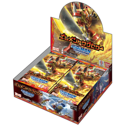 BANDAI Digimon Card Game Booster Pack Element Successor [BT-18] (Box) 24 Packs