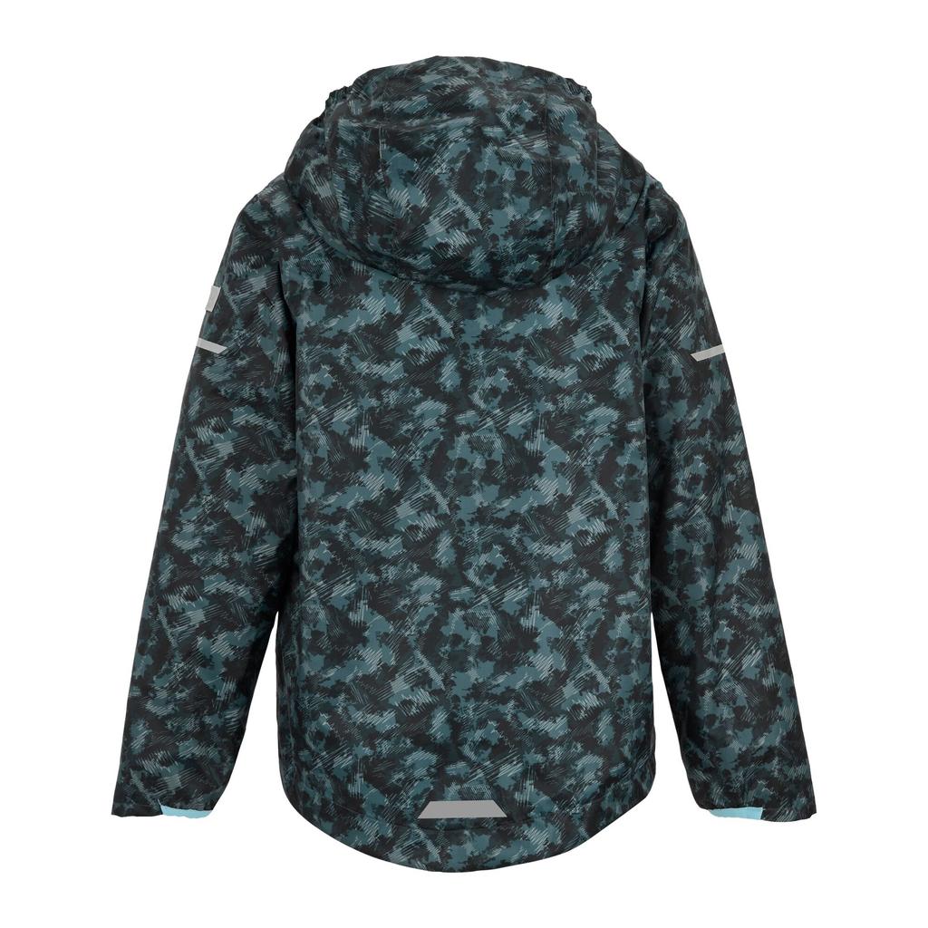 Regatta Childrens/Kids Lever II Scratched Camo Waterproof Jacket