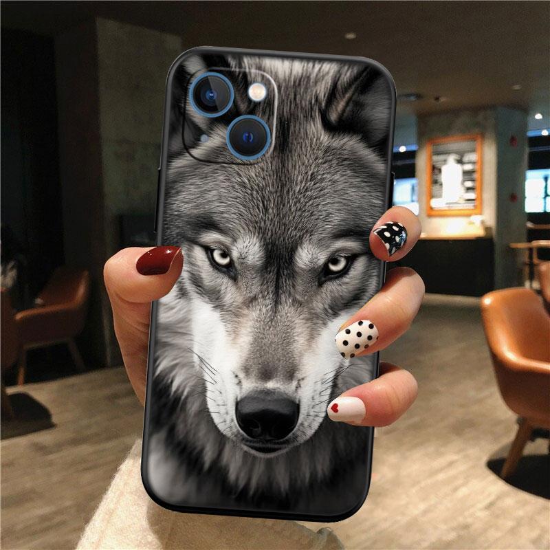 Animal Wolf Shell Phone Case for Samsung Galaxy S20 S21 S22 Ultra FE Plus A21S A22 A24 A25 A26 A30 A30S A31