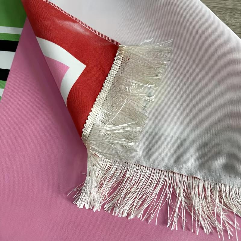 VIKAMA Muslim Cotton Prayer Mat, Decorated With Tassels, Suitable Prayer Mat, Foldable And Portable Muslim Prayer Mat
