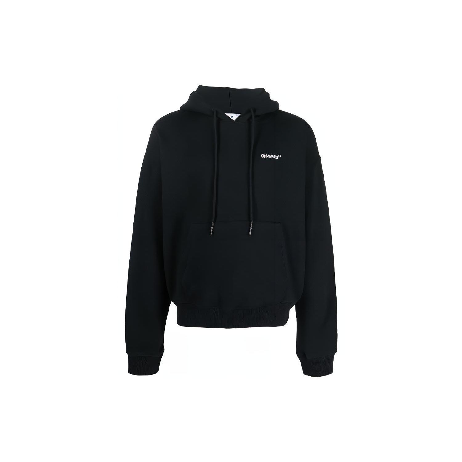 

Off-White Caravag Arrow Over Hoodie Черные/белые мужские топы OMBB037C99FLE0031001 M