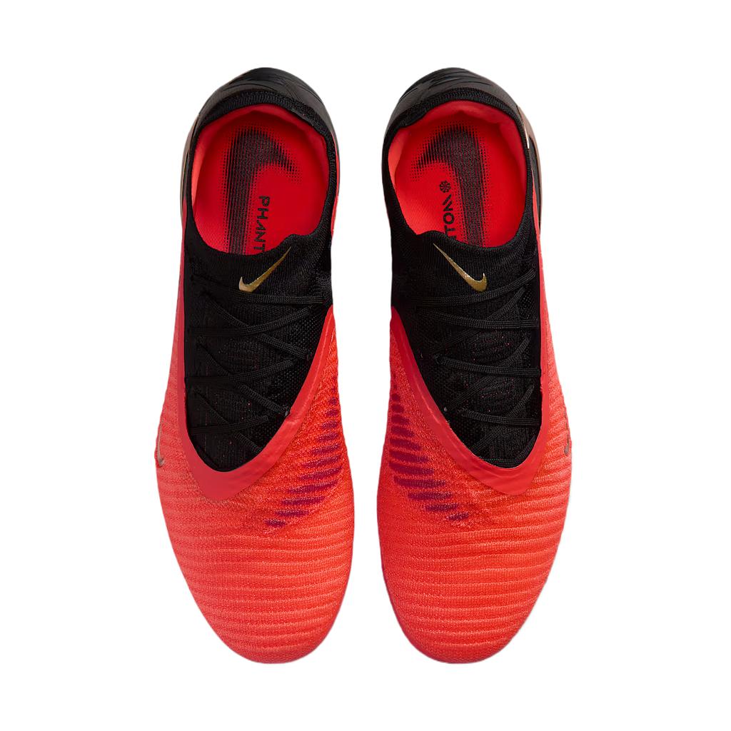 Nike Tacchetti Phantom 6 Low Elite FG Rosso Scarlatto Nero Unisex HJ2146-600