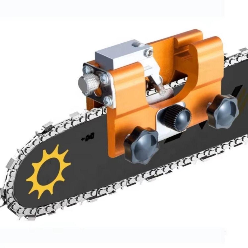 Chain Grinder Hand-cranked Chain Grinder Portable Chain Sharpener  Garden Power Tools