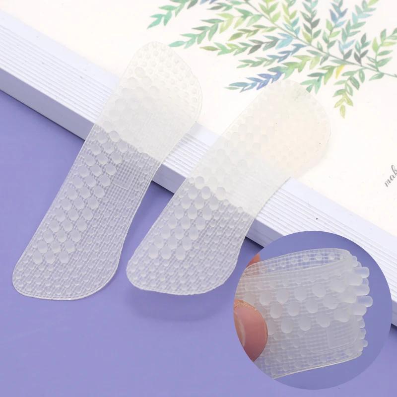 Upgrade Silicone Heel Stickers Heels Grips for Women Men Anti Slip Heel Cushions Non-Slip Inserts Pads Foot Heel Care Protector