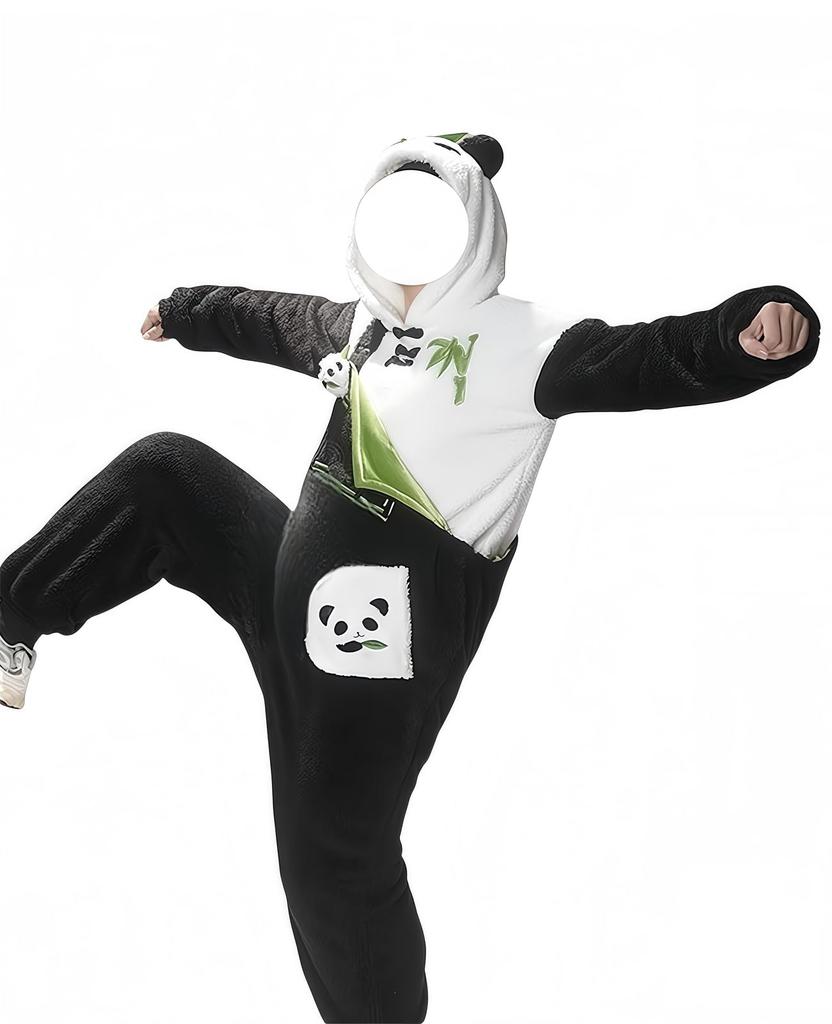 Koi to Miku Cosplay Protagonist Koi Miku Panda Pajama Popular Game Costume [NOKIJP] Costume, Seiya, Homura, Shin, Mahiru, Cosplay, Set, Loungewear,