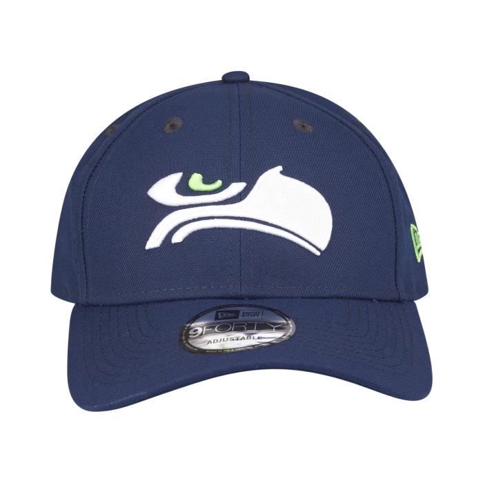 Keps - NEW ERA - 9Forty NFL - Seattle Seahawks - 100% Polyester - Herr - Marinblå