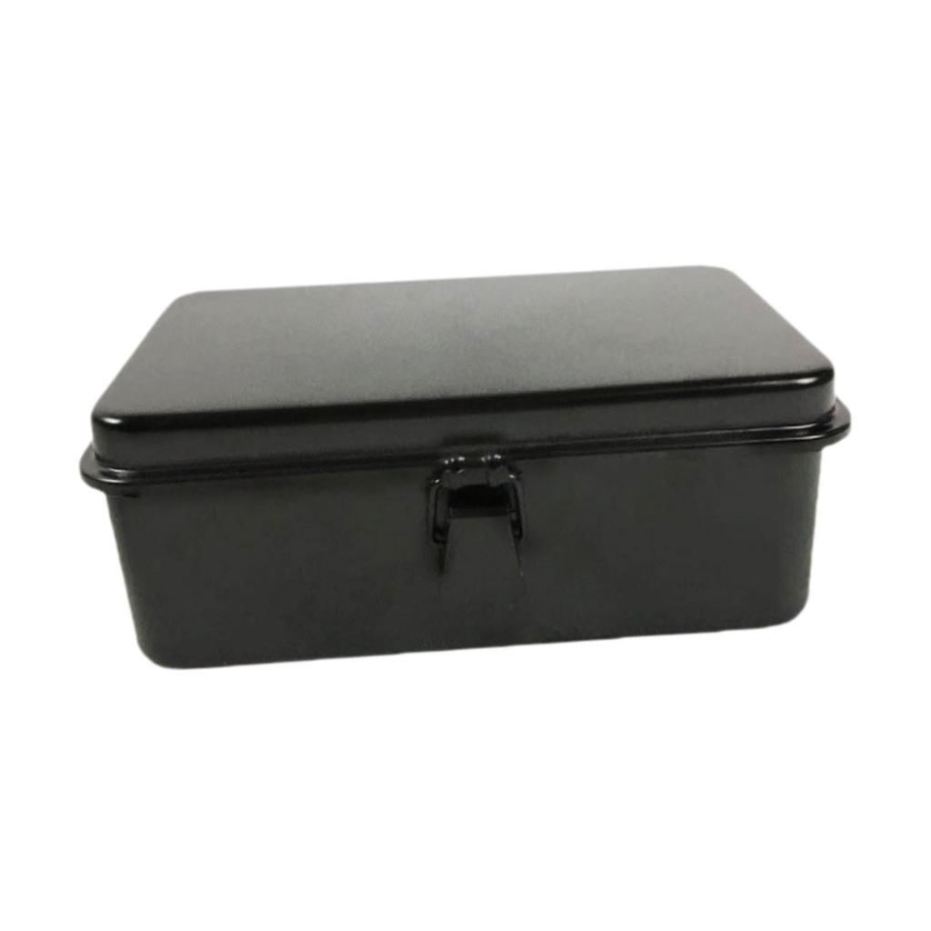 Iron Storage Box Note Organizer Empty Box Metal Case for Stamp Candles Stationery