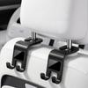 Universal Car Seat Headrest Hook For Auto Back Seat Storage Organizer Hanger Storage Holder For Handbag Purse Bags Coats
