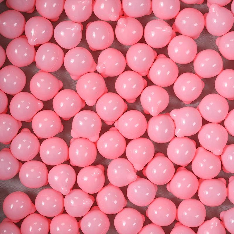 Eco-Friendly Bear-Shaped Ocean Ball Set: Baby Storage Box, Bouncing Ball Pit, Children's Toy and Decoration.