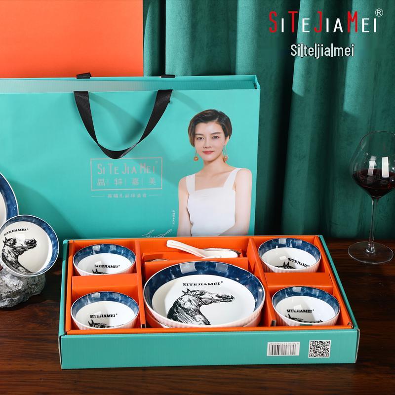Sijia Mei Roman Holiday 10-Piece Ceramic Gift Set