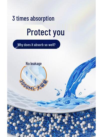 Ultra-absorbierende, auslaufsichere Erwachsenen-Schlupfwindeln für die Nacht, ideal für ältere Menschen.