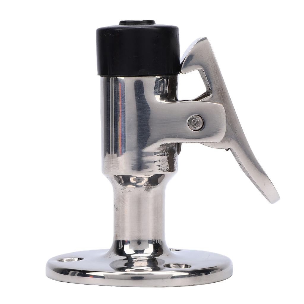 Marine Door Stopper with Hook Wall Mounted Stainless Steel Door Stopper Catch Set for Boats Ships Yachts