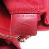 Excellent Longchamp Shoulder Bag Le flowne Logo engraved 2WAY handbag/ Red leather Women Used