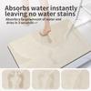 Diatomite Foot Mats Bath Mat Bathroom Absorbent Quick Dry Diatomite Mud Toilet Rug Shower Pad For Living Room Washable
