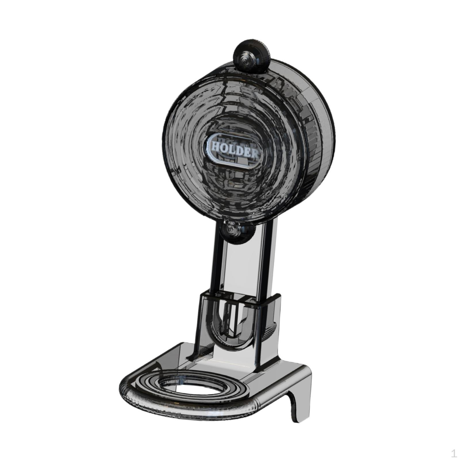 

Регулируемая стойка для геля для душа с дозатором шампуня, настенный держатель для бутылок для туалета чёрный