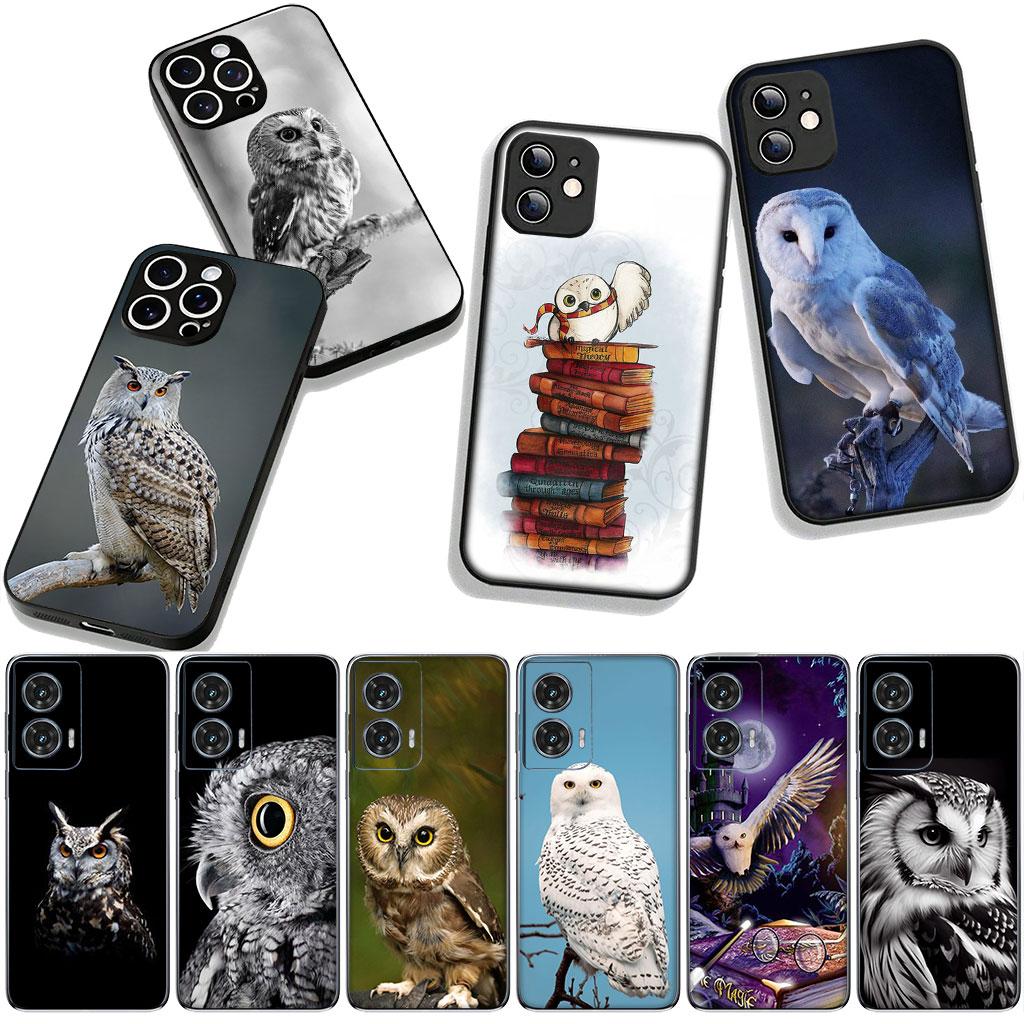 Cover for Xiaomi Poco F7 F6 F8 Ultra F5 X7 X6 X5 X3 NFC M7 M6 Pro C85 C75 C65 C71 C61 Phone Case Bird Owl Wallpaper