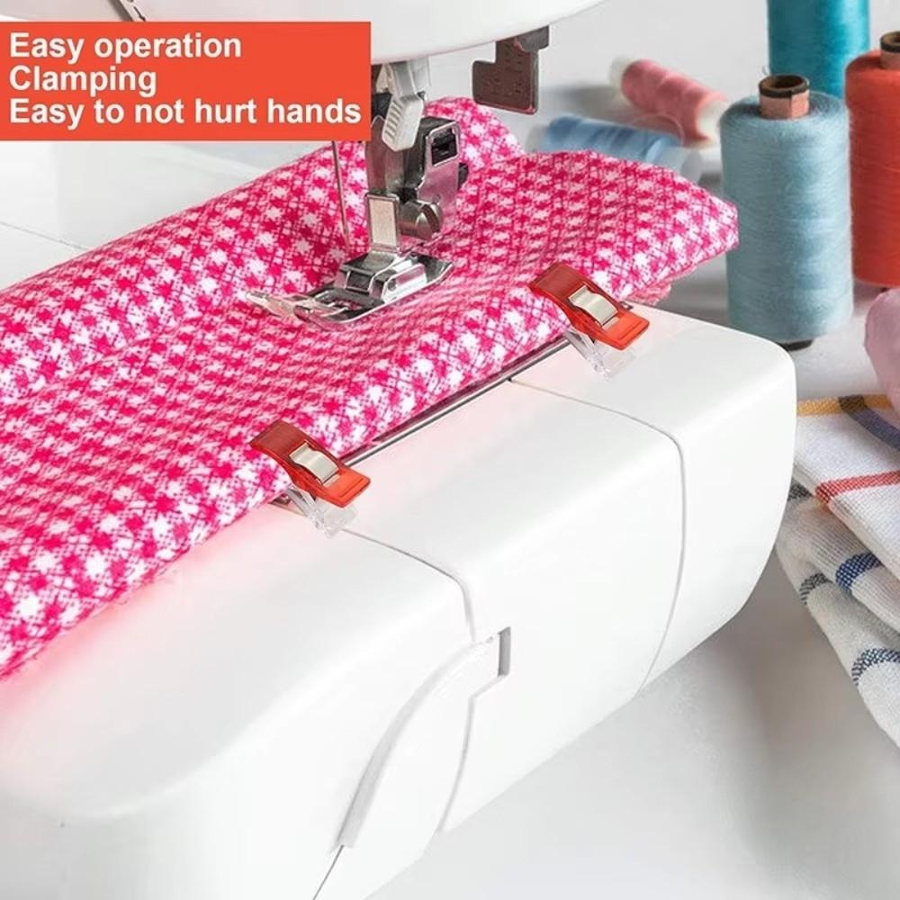 30PCS Multipurpose Sewing Clips Plastic Crocheting Clips Fabric Clips Sewing Supplies