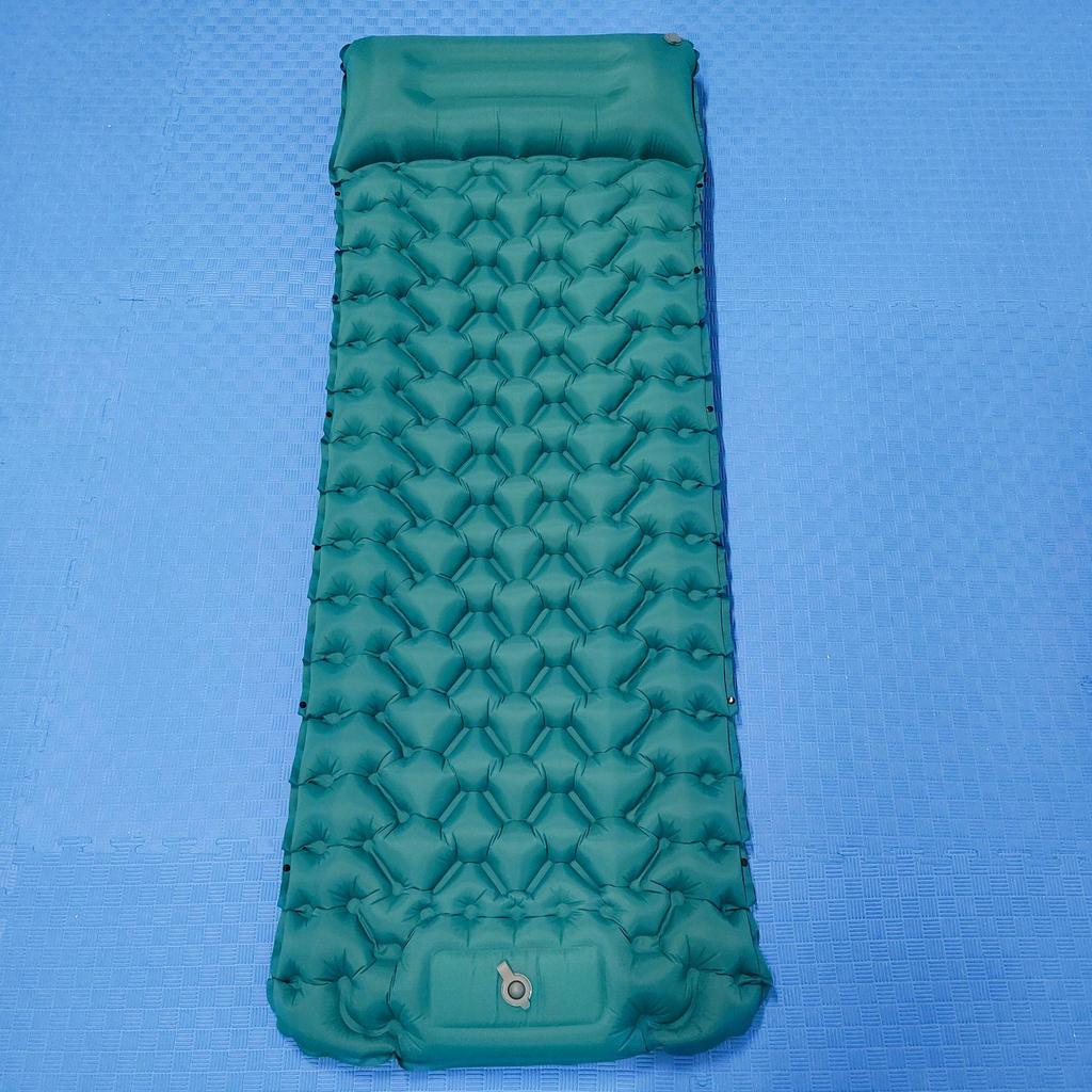 Lightweight Portable Inflatable Camping Pad: Moisture-Proof, Quick-Drying Tent Mattress for Travel and Car Naps