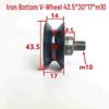 Industrial V-Groove Track Pulley Wheel