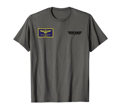 Top Gun Mike Metcalf Viper Chest Badge T-Shirt