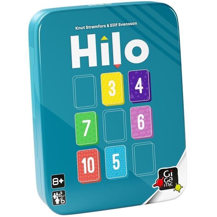 Jeux de société - Hilo + Lobo 77 - Boîte métal - 2 jeux + 1 décapsuleur - À partir de 8 ans